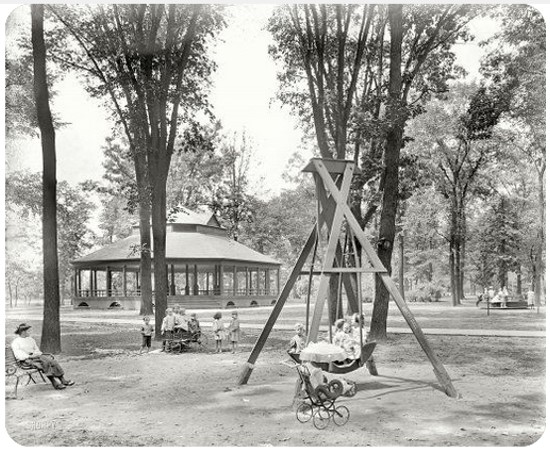 c. 1900. Clark Park