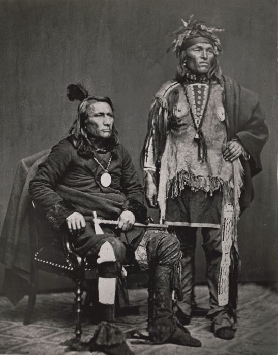 Chief Crane and Potawatomi Brave