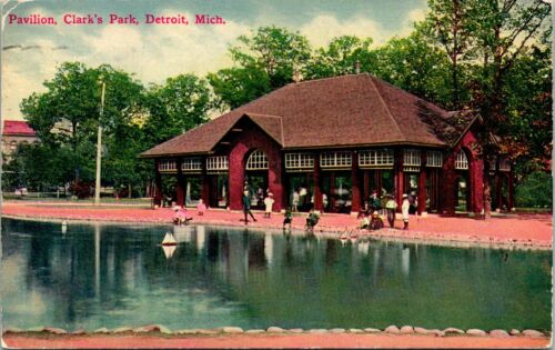 c. ~1910. Clark Park lake